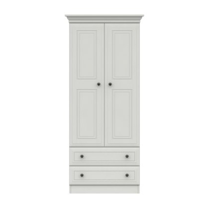 Devon - Two Door Combi Wardrobe (Soft Close) Devon - Two Door Combi Wardrobe (Soft Close)