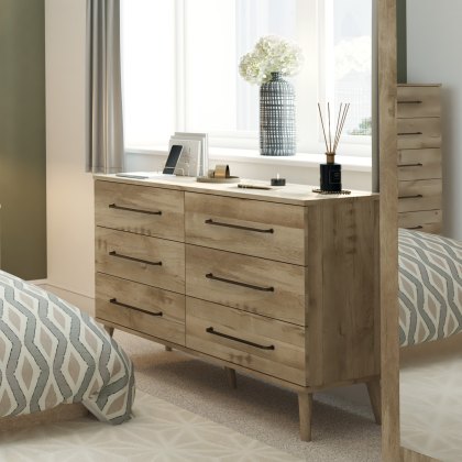 Dorset - Three Drawer Double Chest (Soft Close)