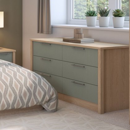 Exeter - Three Drawer Double Chest (Soft Close)