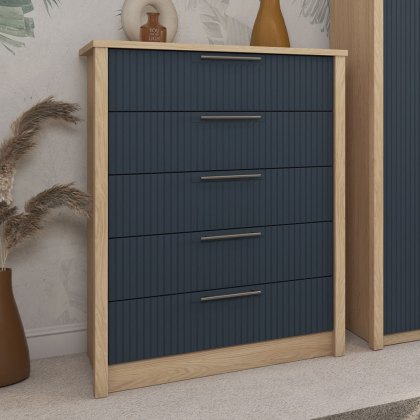 Exeter - Five Drawer Chest (Soft Close)