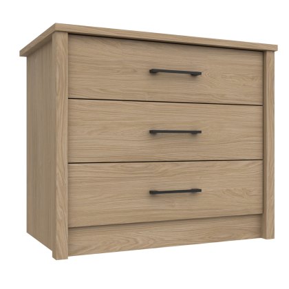 Newquay - Three Drawer Chest (Soft Close)