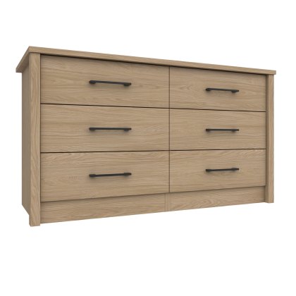 Newquay - Three Drawer Double Chest (Soft Close)