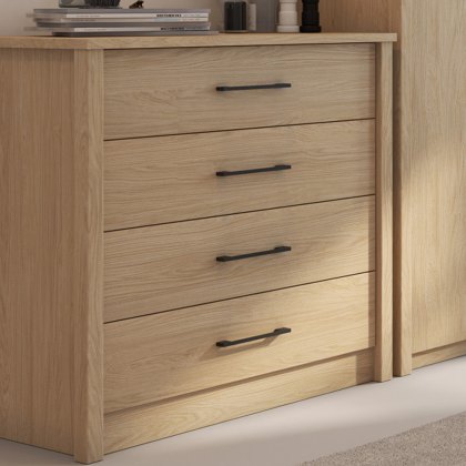 Newquay - Four Drawer Chest (Soft Close)