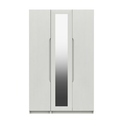 Paignton - Three Door Bifold Wardrobe with Mirror (Soft Close) Paignton - Three Door Bifold Wardrobe with Mirror (Soft Close)