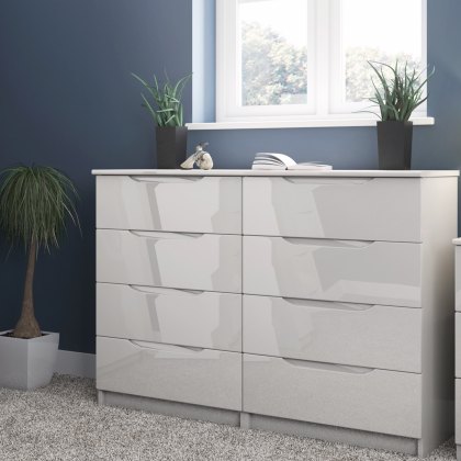 Paignton - Four Drawer Double Chest (Soft Close)