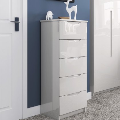 Paignton - Five Drawer Tallboy (Soft Close)