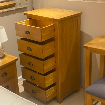 Bridgend Bedroom - Oak Wellington Chest