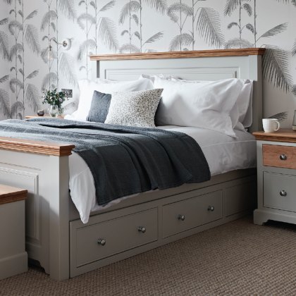 Hambledon Bedroom - King Bed Frame (High Foot End)