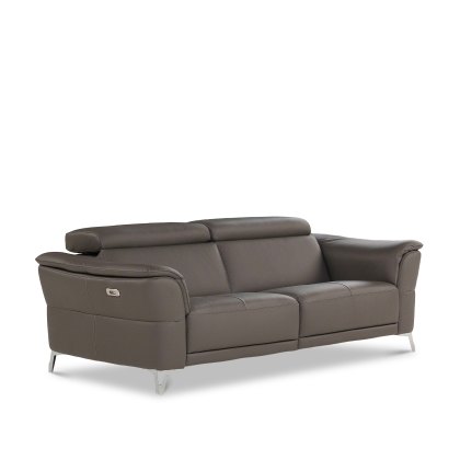 Nicoletti Home Charleston - 3 Seater Power Recliner Sofa