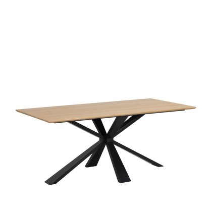 Gibralta - Fixed Top Dining Table (Metal Base) Gibralta - Fixed Top Dining Table (Metal Base)