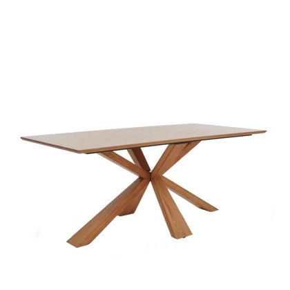 Gibralta - Fixed Top Dining Table (Wooden Base) Gibralta - Fixed Top Dining Table (Wooden Base)