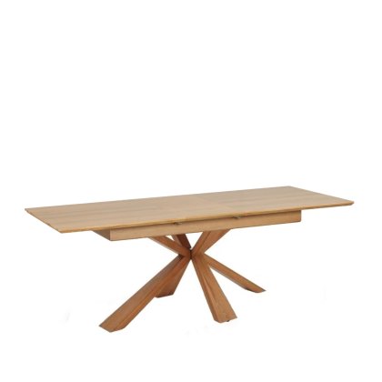 Gibralta - Extending Dining Table (Wooden Base) Gibralta - Extending Dining Table (Wooden Base)