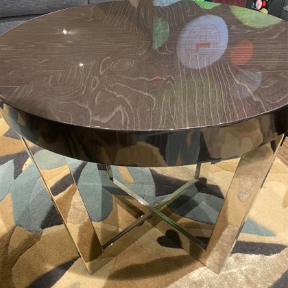 Orion - Circular End Table (Slate)