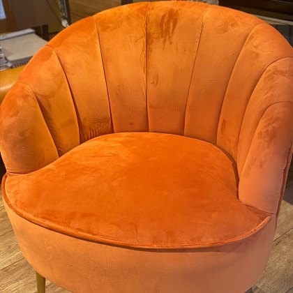 Stella - Chair (Pumpkin Fabric)