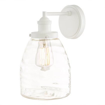 Laura Ashley - Ainsworth Outdoor Wall (Light Matt Cream Glass IP44) Laura Ashley - Ainsworth Outdoor Wall (Light Matt Cream Glass IP44)