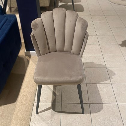 Tripoli - Dining Chair (Mink Fabric)