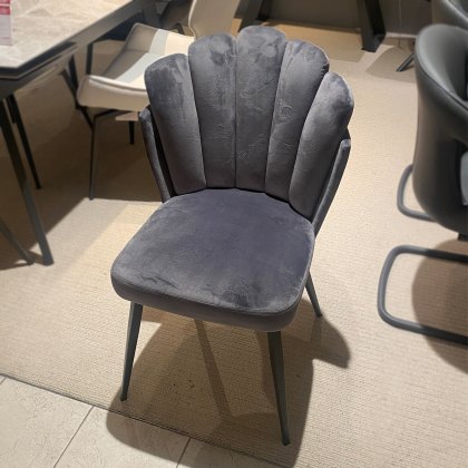 Tripoli - Dining Chair (Grey Fabric)