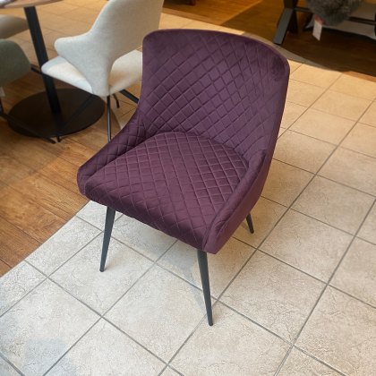 Malmo - Dining Chair (Mulberry Fabric)