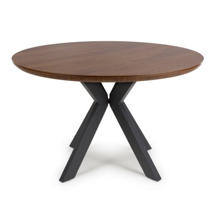 New Orleans - Round Table (Smoked Oak 120cm) New Orleans - Round Table (Smoked Oak 120cm)