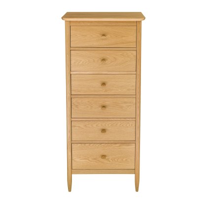 Ercol Teramo - 6 Drawer Tall Chest Ercol Teramo - 6 Drawer Tall Chest