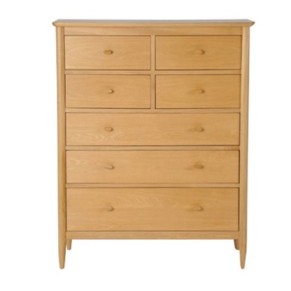 Ercol Teramo - 7 Drawer Tall Wide Chest Ercol Teramo - 7 Drawer Tall Wide Chest