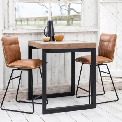 Cooper - Bar Stool (Tan Faux Leather) Cooper - Bar Stool (Tan Faux Leather)