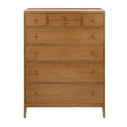 Ercol Salina - 8 Drawer Tall Chest Ercol Salina - 8 Drawer Tall Chest
