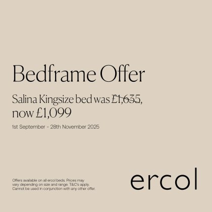 Ercol Salina - Kingsize Bed Frame Ercol Salina - Kingsize Bed Frame