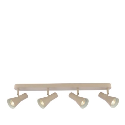 Dar - Arnel Four Light Bar Spotlight (Satin Taupe) Dar - Arnel Four Light Bar Spotlight (Satin Taupe)