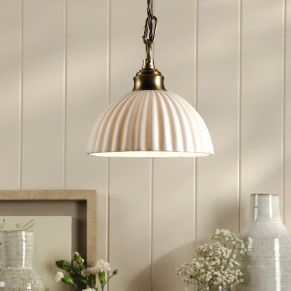 Laura Ashley - Durford Pendant (Matt Antique Brass) Laura Ashley - Durford Pendant (Matt Antique Brass)
