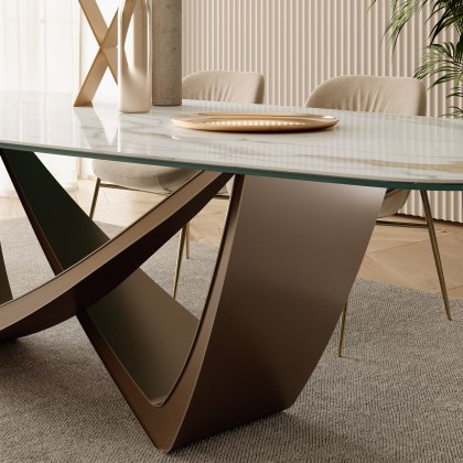 Bontempi Bach - Dining Table (Barrel Shape) Bontempi Bach - Dining Table (Barrel Shape)