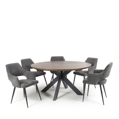 Ted - Dining Chair (Dark Grey) Ted - Dining Chair (Dark Grey)