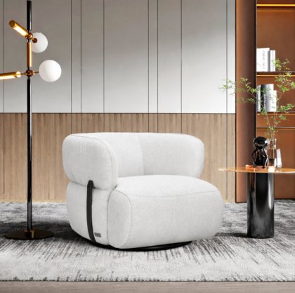 Wexford - White Fabric Chair Wexford - White Fabric Chair