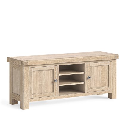 Providence (White Wash) - TV Unit (140 cm) Providence (White Wash) - TV Unit (140 cm)