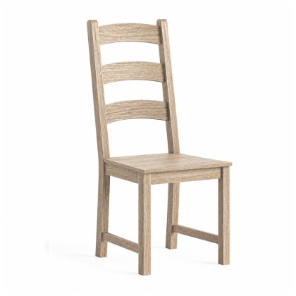 Providence (White Wash) - Dining Chair Without Cushion Providence (White Wash) - Dining Chair Without Cushion