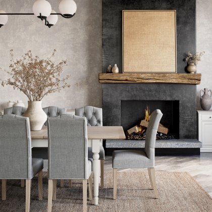 Connecticut - Chelsea Chair (Natural) White Wash Leg Connecticut - Chelsea Chair (Natural) White Wash Leg