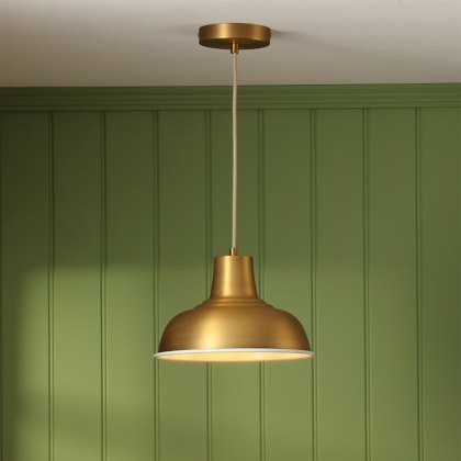 Joules - Hatfield Pendant Matt Antique Brass Joules - Hatfield Pendant Matt Antique Brass