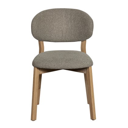Leo - Dining Chair Pair (Grey) Leo - Dining Chair Pair (Grey)