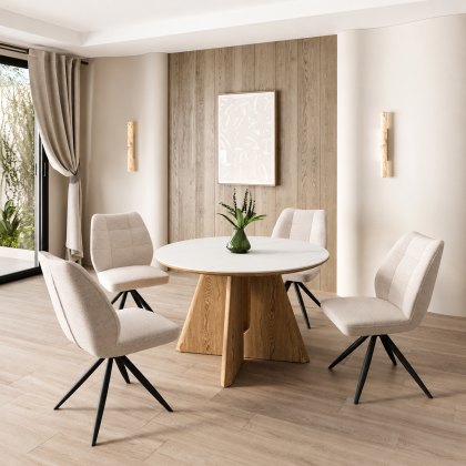 Ravello - Round Dining Table (120cm) Ravello - Round Dining Table (120cm)