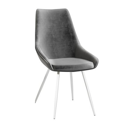 Lanna - Dining Chair (Dark Grey Fabric) Lanna - Dining Chair (Dark Grey Fabric)