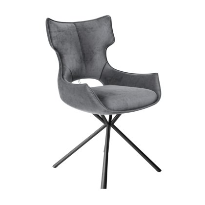 Tripoli - Dining Chair (Grey Fabric) Tripoli - Dining Chair (Grey Fabric)