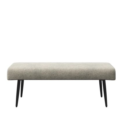 Abbott - Backless Bench (Champagne Fabric) Abbott - Backless Bench (Champagne Fabric)