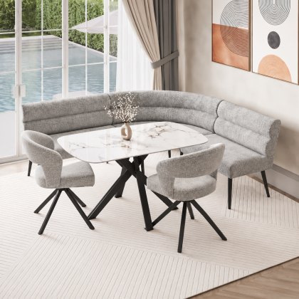 Abbott - Swivel Dining Chair (Grey) Abbott - Swivel Dining Chair (Grey)