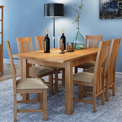 Bridgend - Dining Chair (Oak) Bridgend - Dining Chair (Oak)