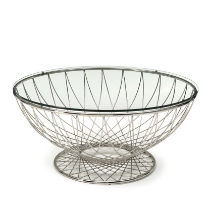 Cleopatra - Coffee Table (Clear Glass Top) Cleopatra - Coffee Table (Clear Glass Top)