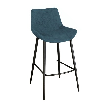 Sigma - Bar Stool (Mineral Blue Fabric) Sigma - Bar Stool (Mineral Blue Fabric)