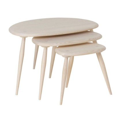Ercol Collection - Pebble Nest of Tables Ercol Collection - Pebble Nest of Tables