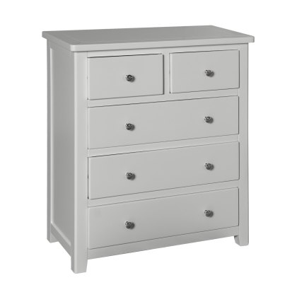 Hartford - 2+3 Drawer Chest (Grey) Hartford - 2+3 Drawer Chest (Grey)