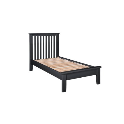 Hartford - Single Bedframe (Charcoal) Hartford - Single Bedframe (Charcoal)