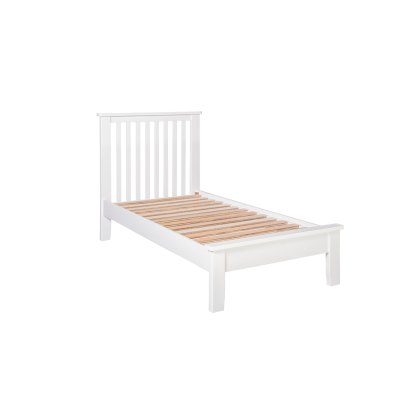 Hartford - Single Bedframe (White) Hartford - Single Bedframe (White)